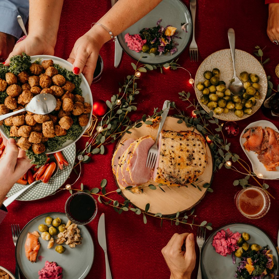Finding alternative foods to eat at Christmas time
